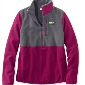LL Bean Fleece Pullover